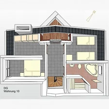 Strandvilla 10 - Herzmuschel - #117137 Appartement *