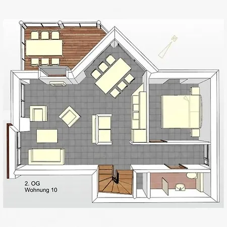 Appartement Strandvilla 10 - Herzmuschel - #117137 *